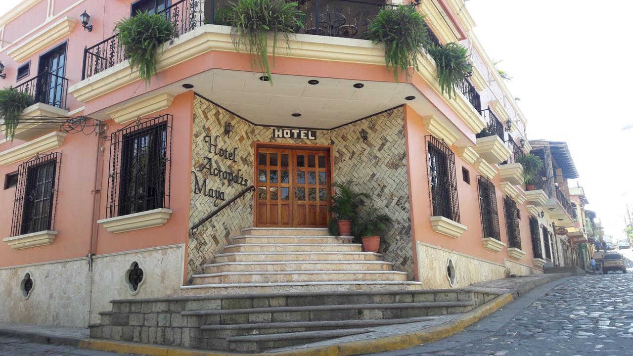 Hotel Acropolis Maya Copán Buitenkant foto