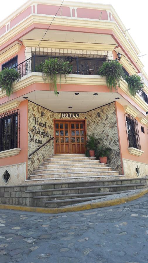 Hotel Acropolis Maya Copán Buitenkant foto