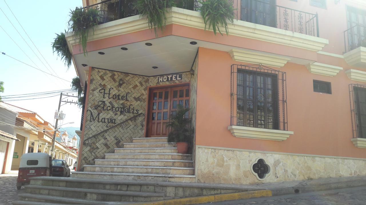 Hotel Acropolis Maya Copán Buitenkant foto